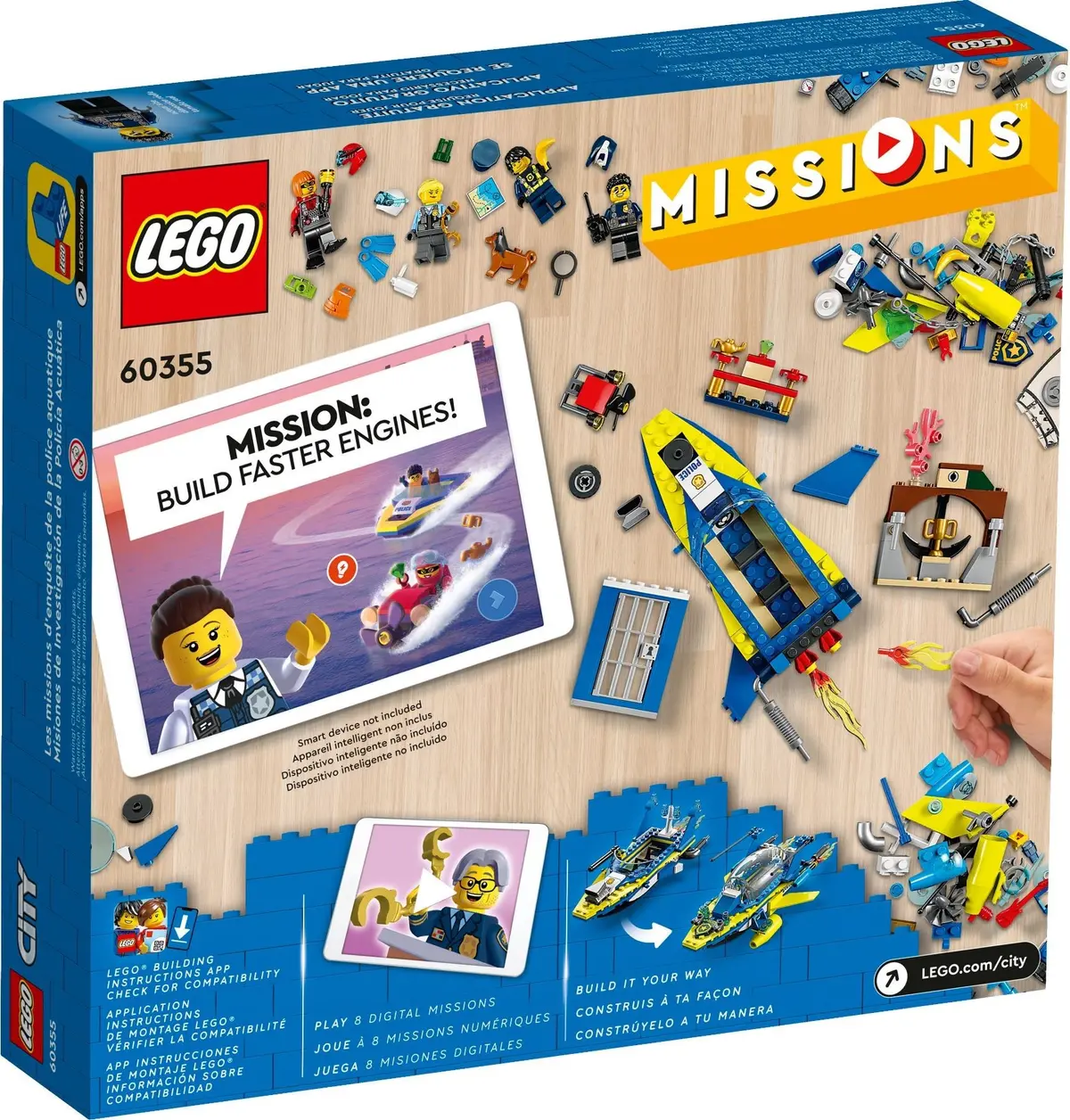 LEGO City 60355 Water Police Detective Missions set, image 5