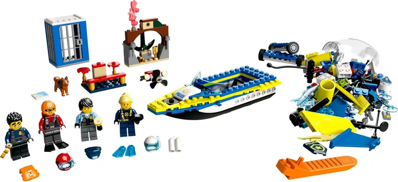 LEGO City 60355 Water Police Detective Missions set