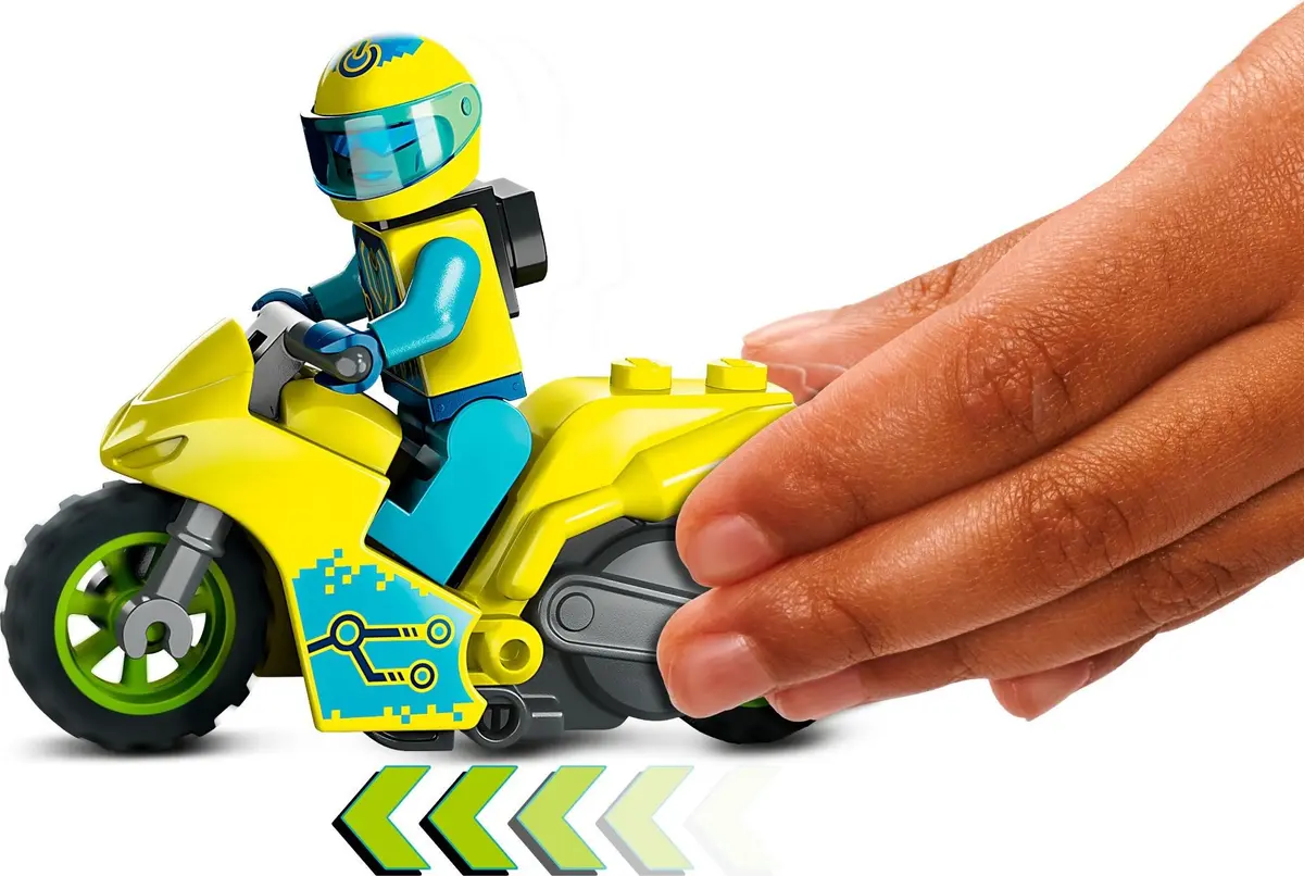 LEGO City 60358 Cyber Stunt Bike set, image 3