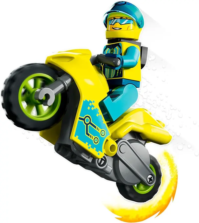 LEGO City 60358 Cyber Stunt Bike set, image 5