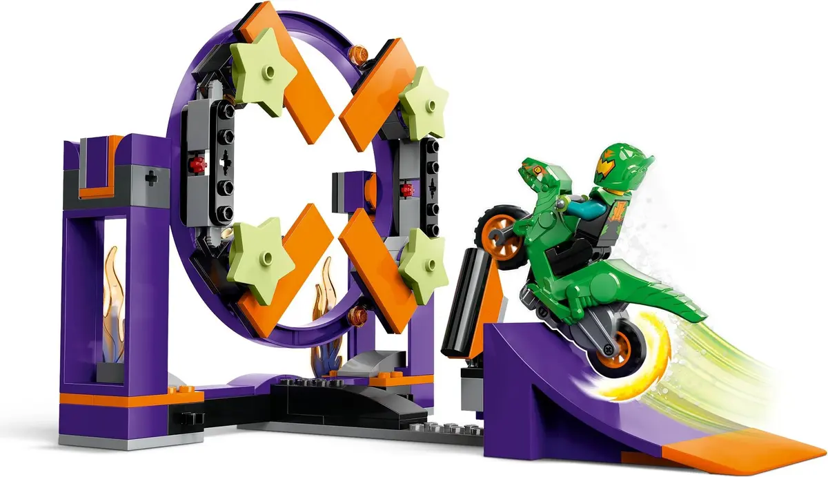 LEGO City 60359 Dunk Stunt Ramp Challenge set, image 4