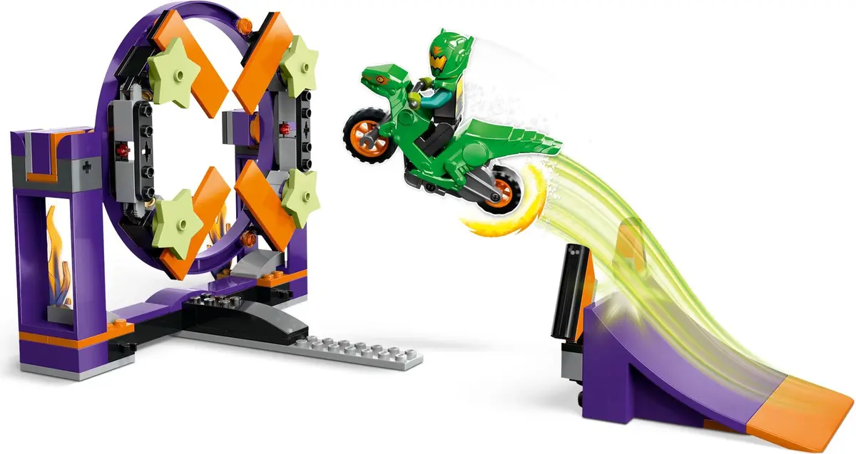 LEGO City 60359 Dunk Stunt Ramp Challenge set, image 3
