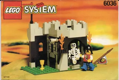 LEGO Castle 6036 Skeleton Surprise set