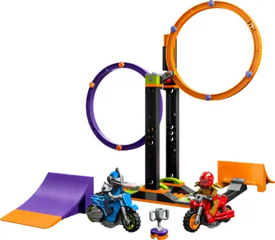 LEGO City 60360 Spinning Stunt Challenge set