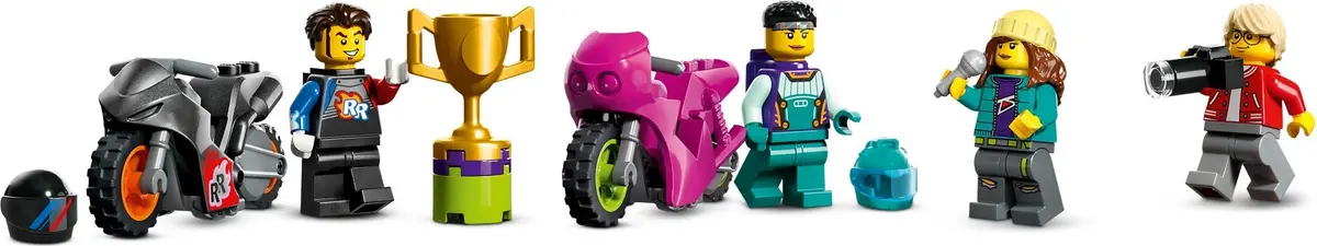 LEGO City 60361 Ultimate Stunt Riders Challenge set, image 9
