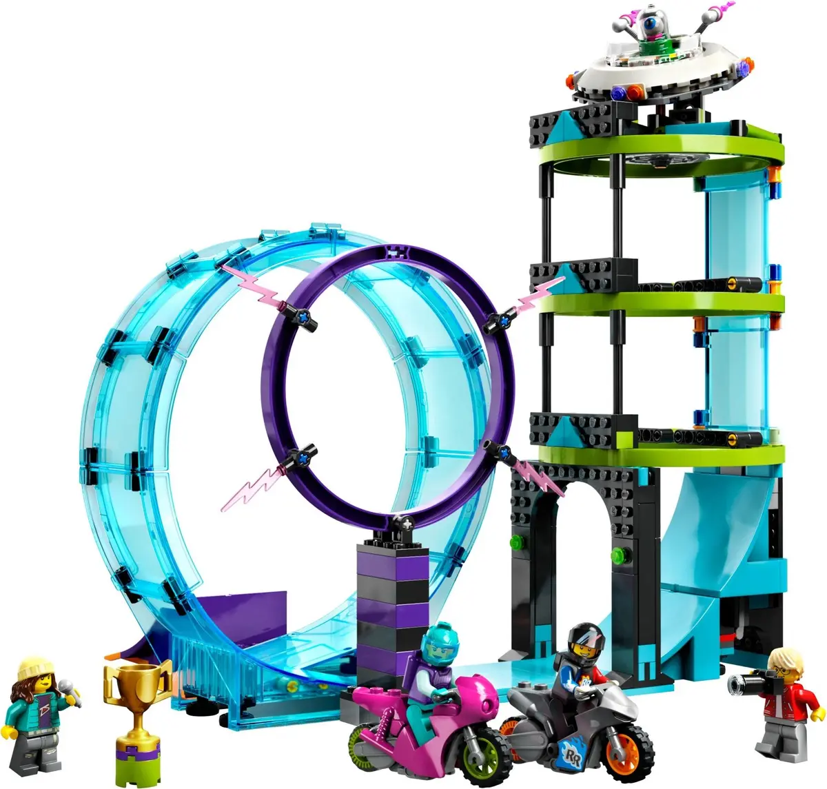 LEGO City 60361 Ultimate Stunt Riders Challenge set