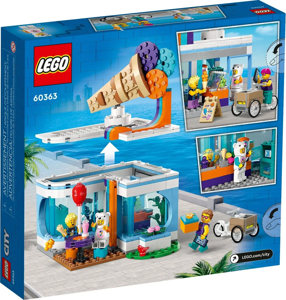 LEGO City 60363 Ice-Cream Shop set, image 7