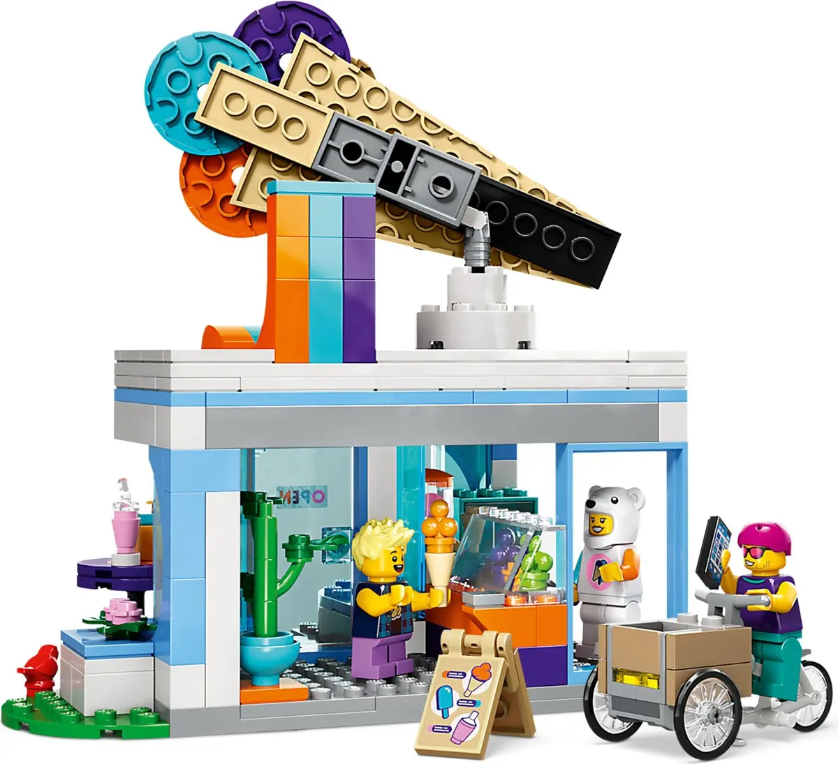 LEGO City 60363 Ice-Cream Shop set, image 3