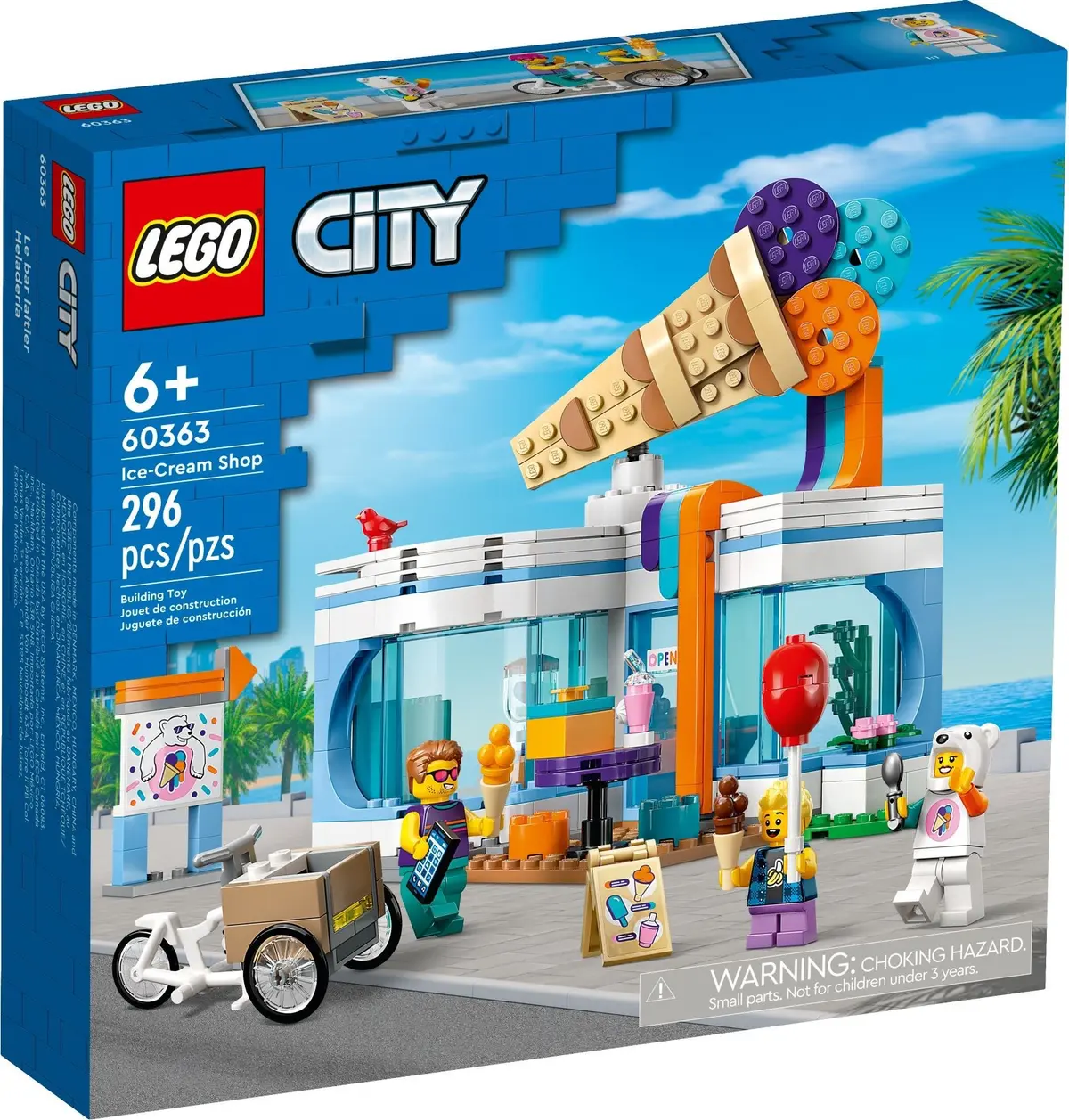 LEGO City 60363 Ice-Cream Shop set, image 2