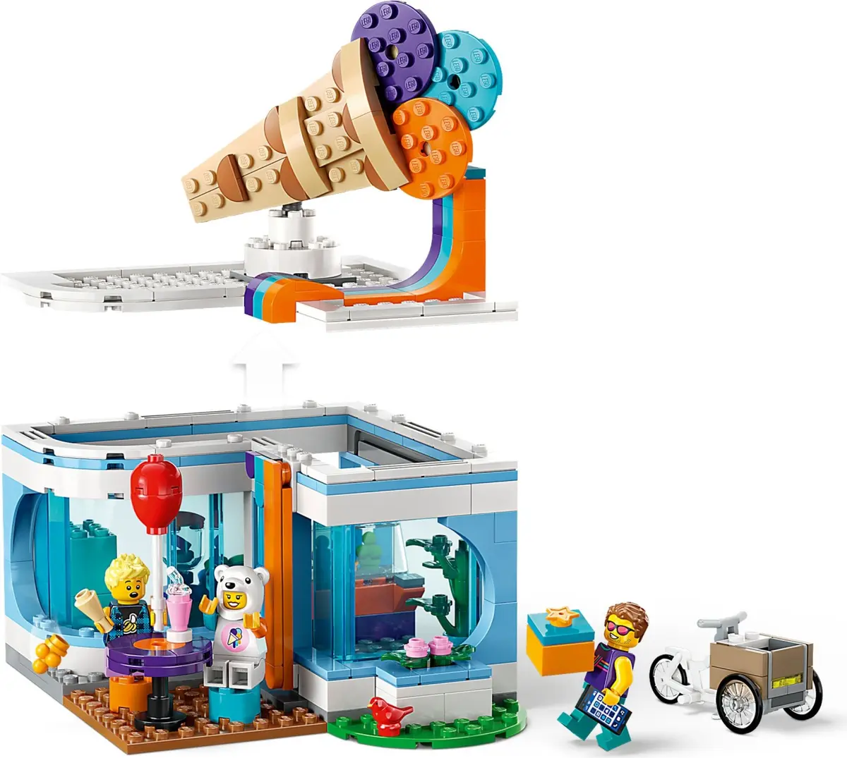 LEGO City 60363 Ice-Cream Shop set, image 4