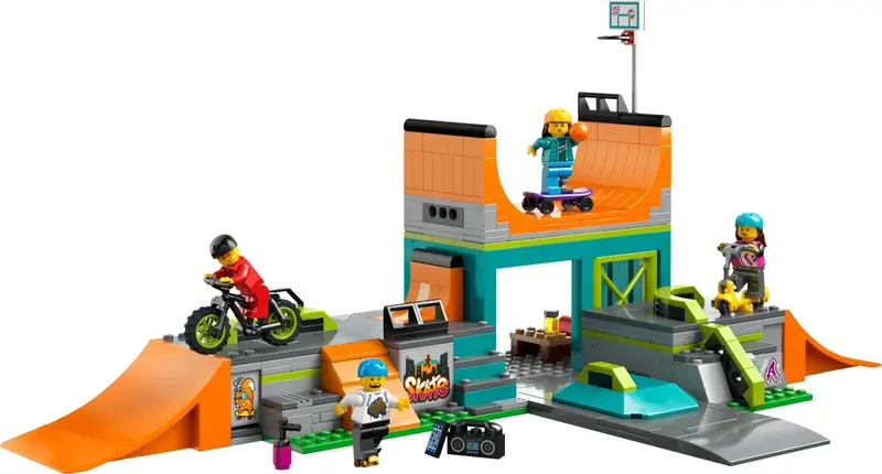 LEGO City 60364 Street Skate Park set
