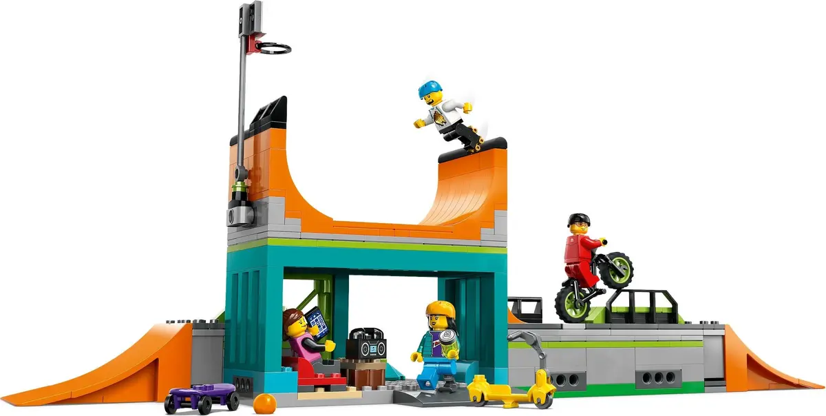 LEGO City 60364 Street Skate Park set, image 5