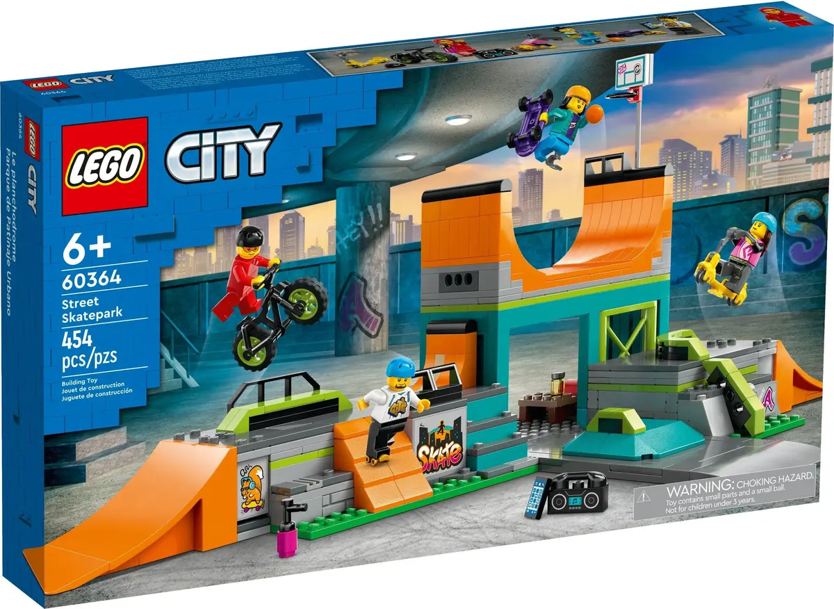 LEGO City 60364 Street Skate Park set, image 2