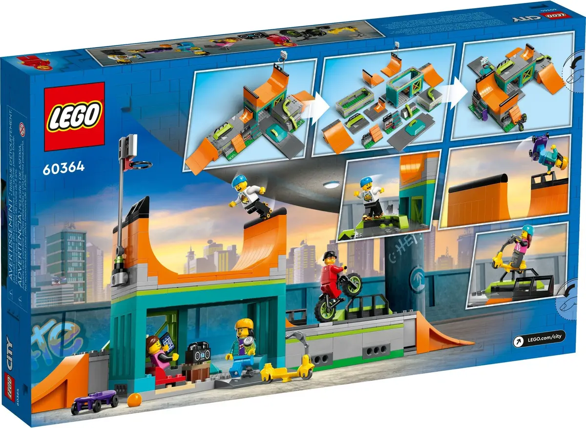 LEGO City 60364 Street Skate Park set, image 12