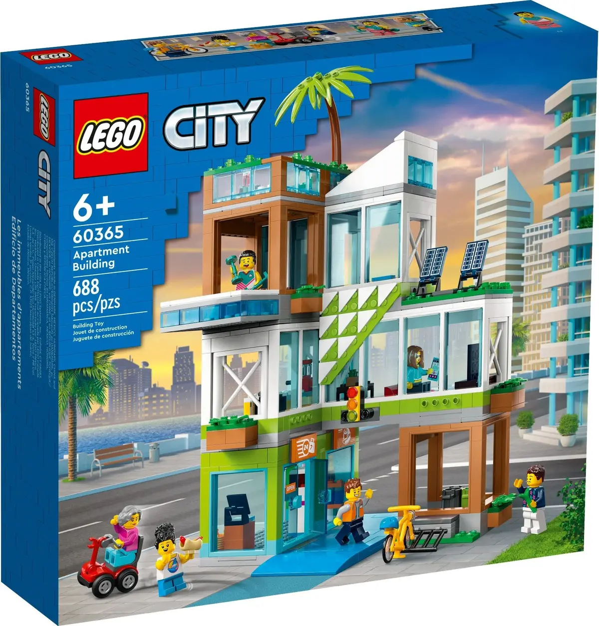 LEGO City 60365 Apartment Building set, image 2