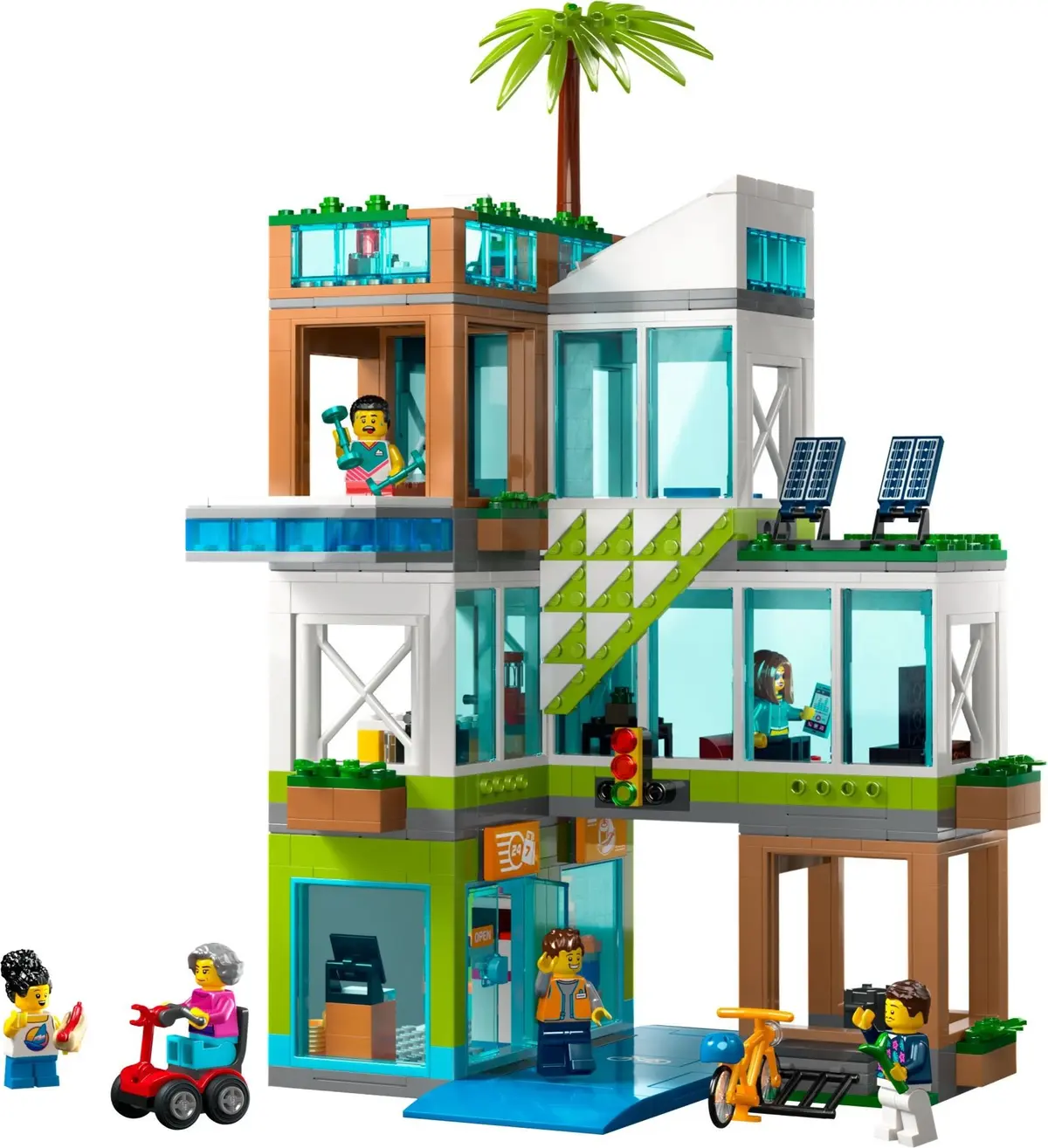 LEGO City 60365 Apartment Building set