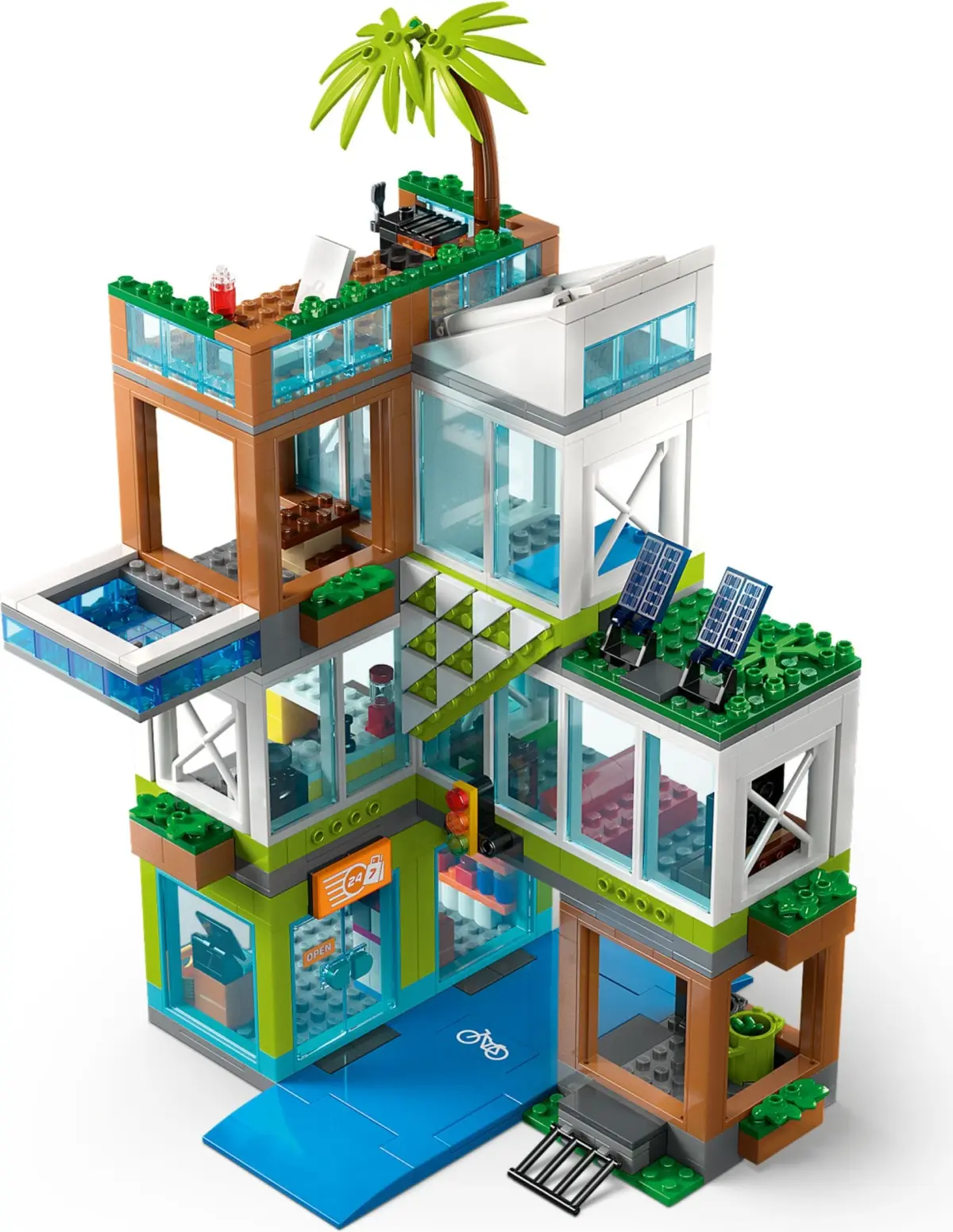 LEGO City 60365 Apartment Building set, image 4