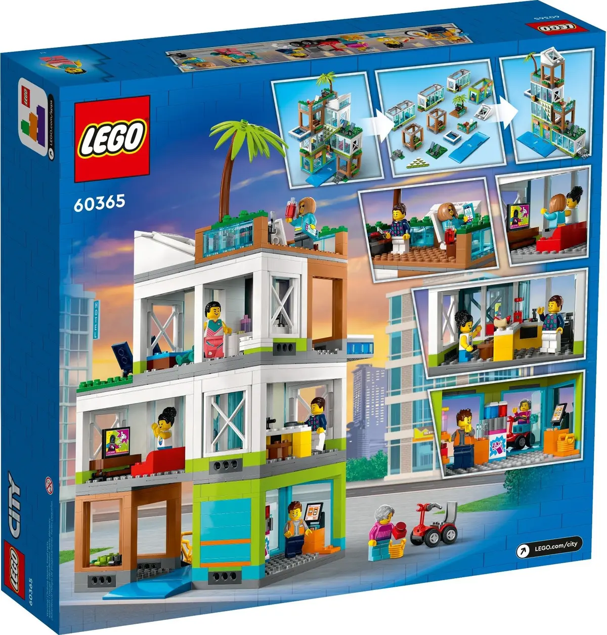 LEGO City 60365 Apartment Building set, image 10