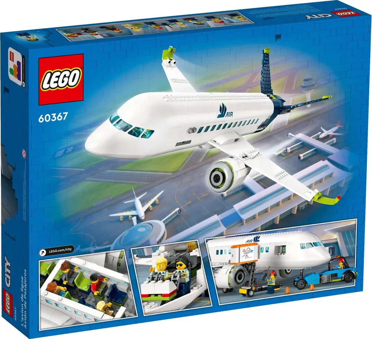 LEGO City 60367 Passenger Airplane set, image 3