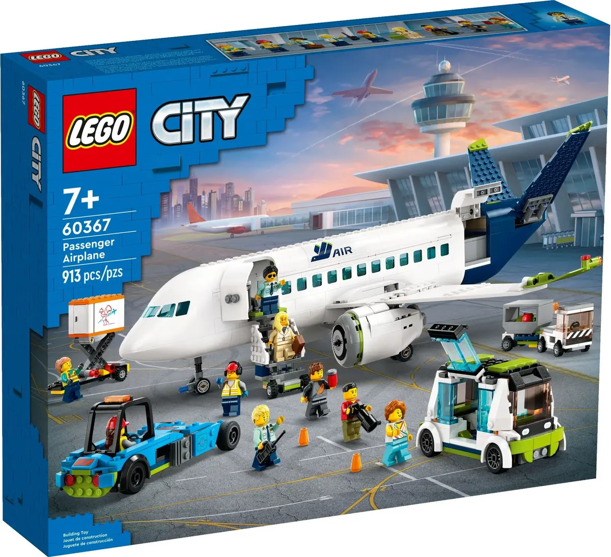 LEGO City 60367 Passenger Airplane set, image 2