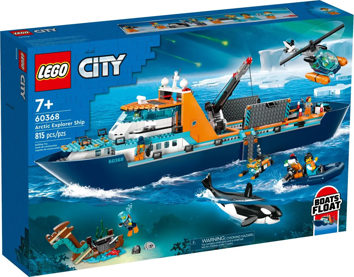 LEGO City 60368 Arctic Explorer Ship set, image 2