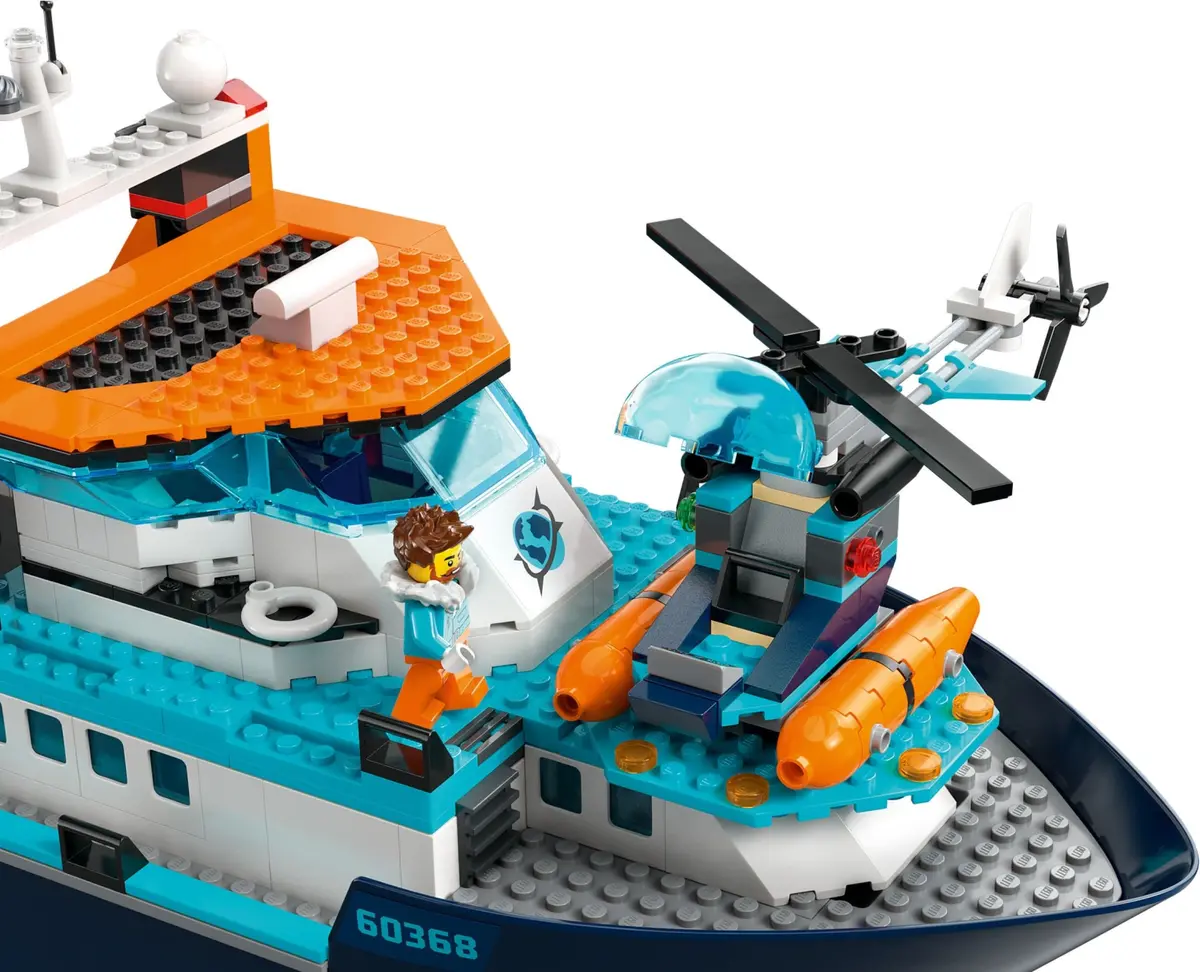 LEGO City 60368 Arctic Explorer Ship set, image 7