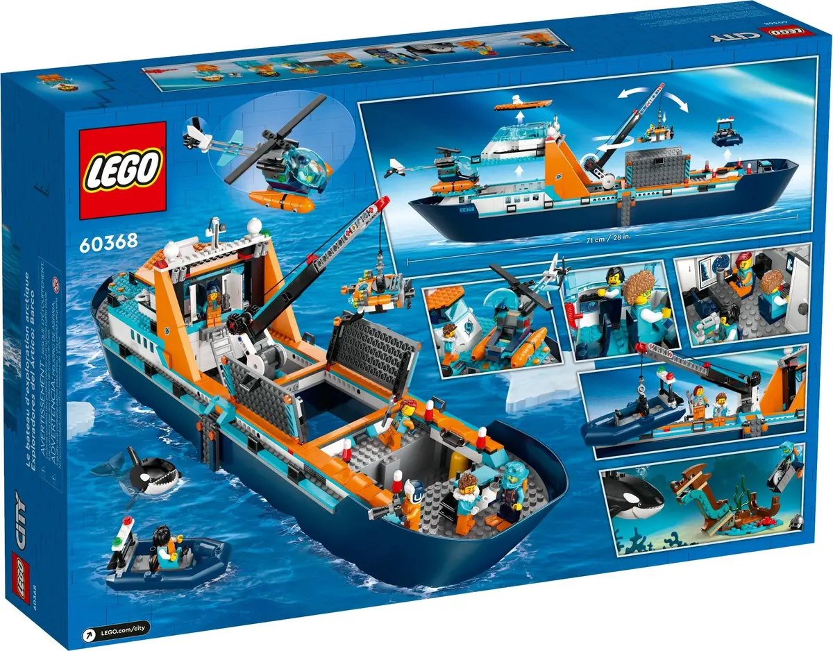 LEGO City 60368 Arctic Explorer Ship set, image 12