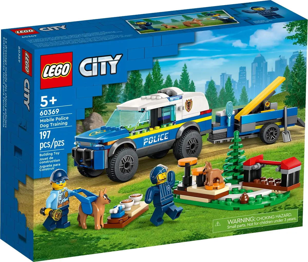 LEGO City 60369 Mobile Police Dog Training set, image 2