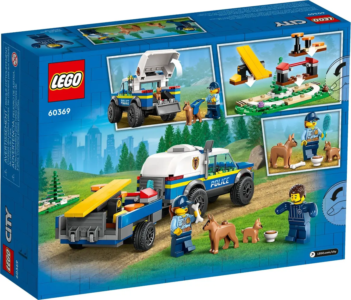 LEGO City 60369 Mobile Police Dog Training set, image 7