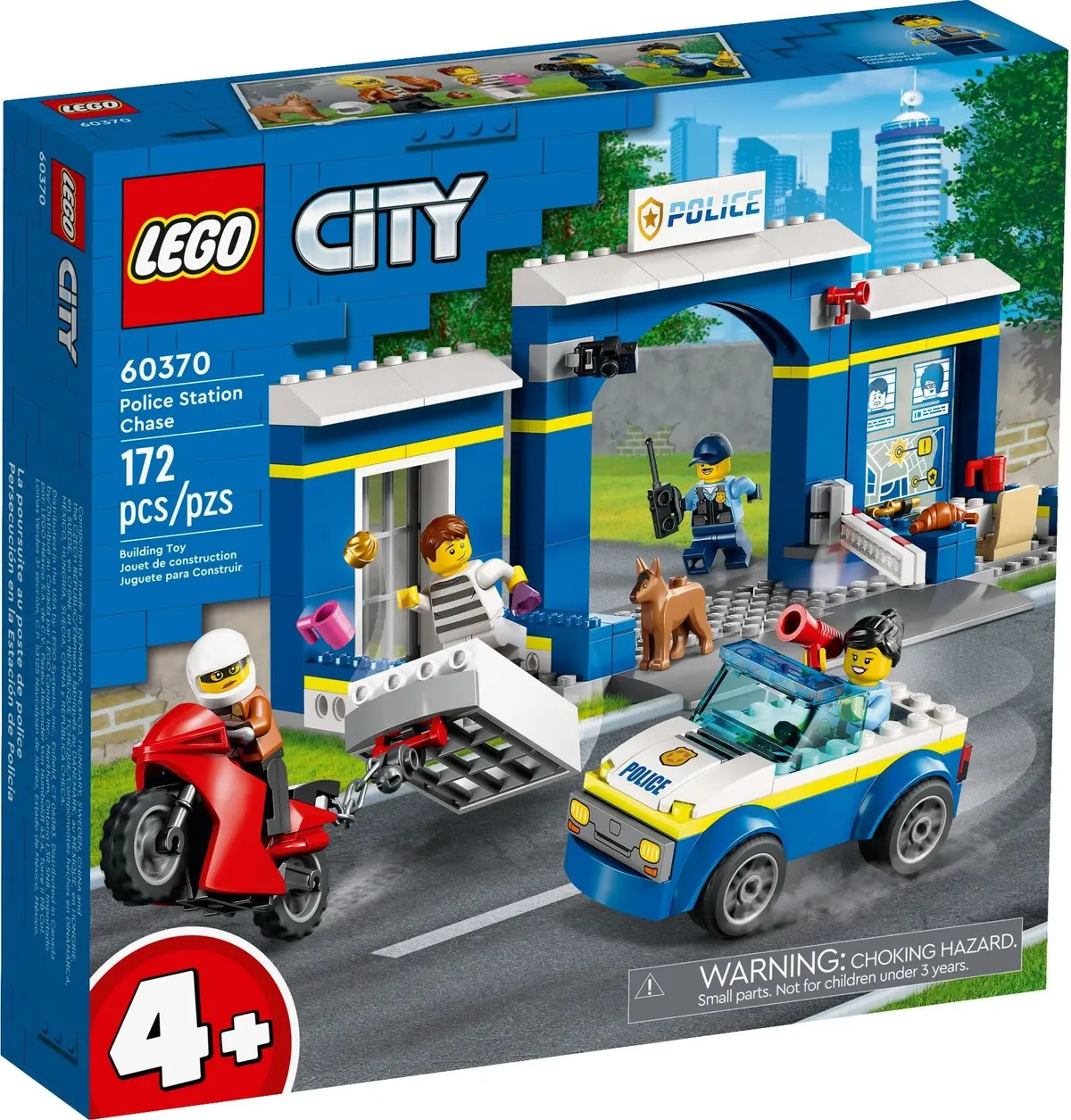 LEGO City 60370 Police Station Chase set, image 2