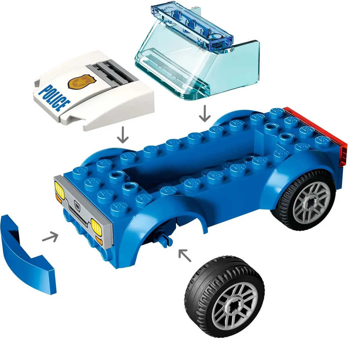 LEGO City 60370 Police Station Chase set, image 6