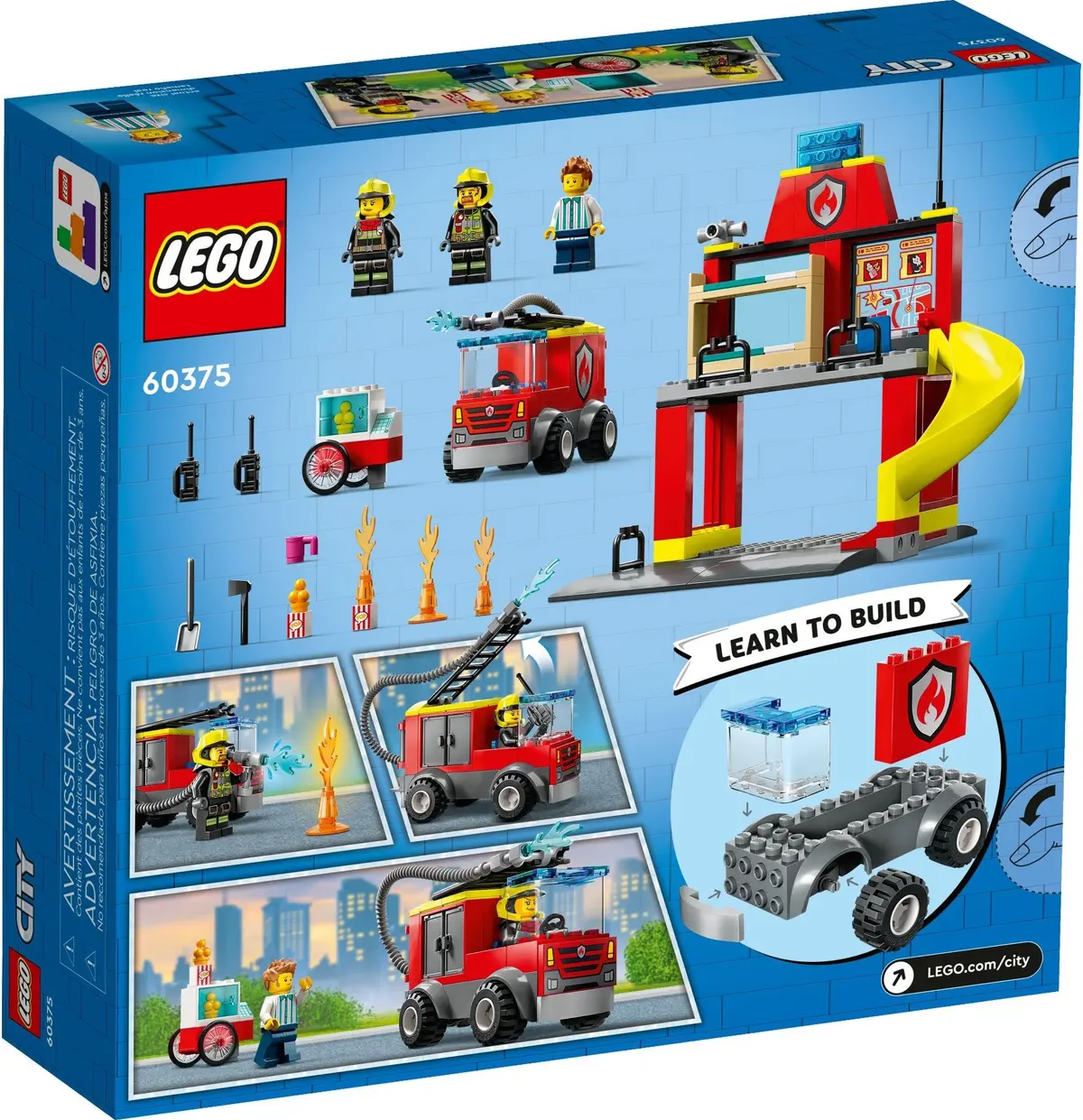 LEGO City 60375 Fire Station and Fire Engine set, image 8