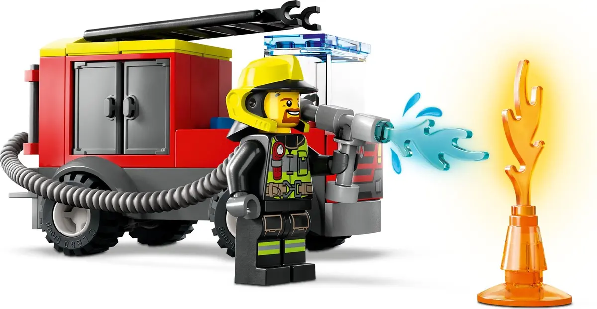 LEGO City 60375 Fire Station and Fire Engine set, image 3