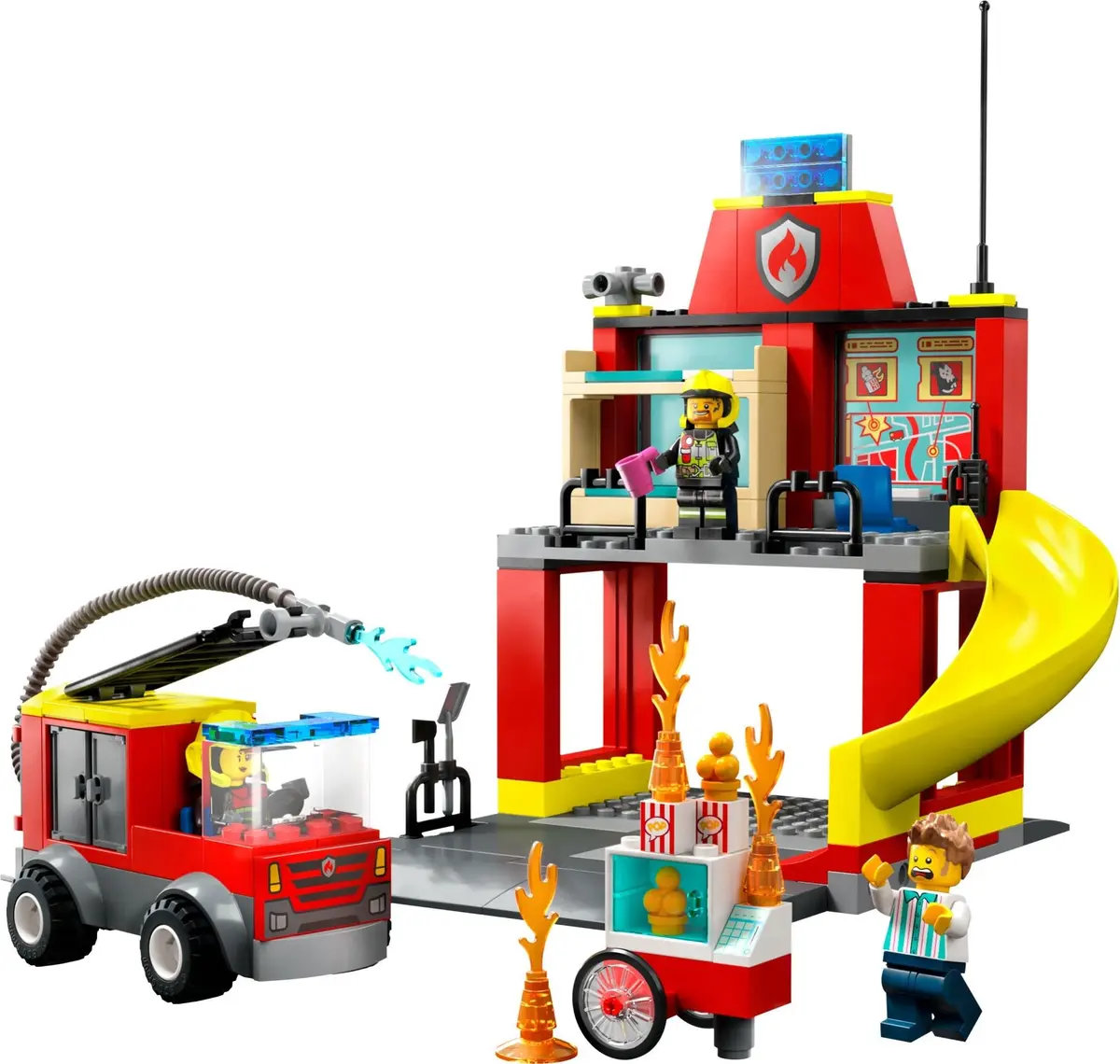 LEGO City 60375 Fire Station and Fire Engine set