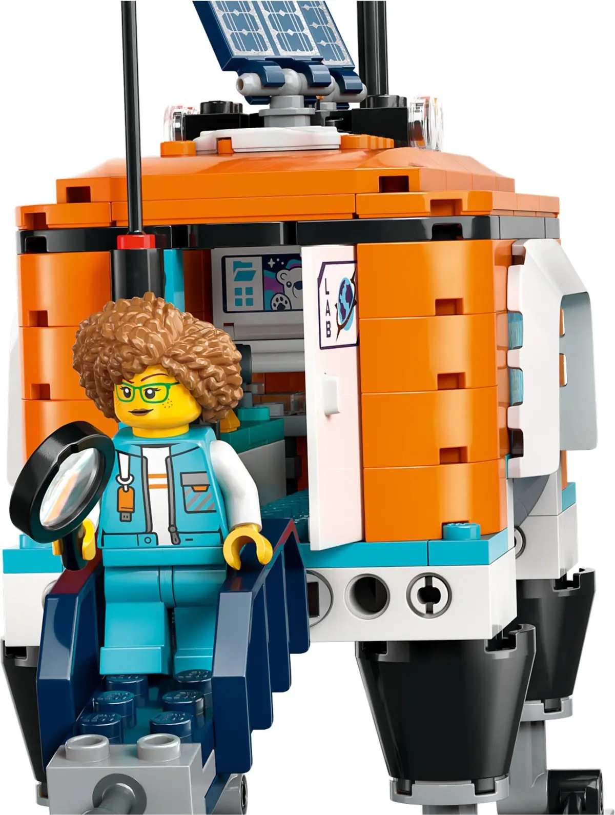 LEGO City 60378 Arctic Explorer Truck and Mobile Lab set, image 5
