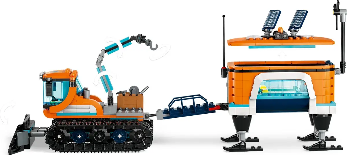 LEGO City 60378 Arctic Explorer Truck and Mobile Lab set, image 3