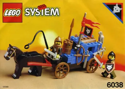LEGO Castle 6038 Wolfpack Renegades set