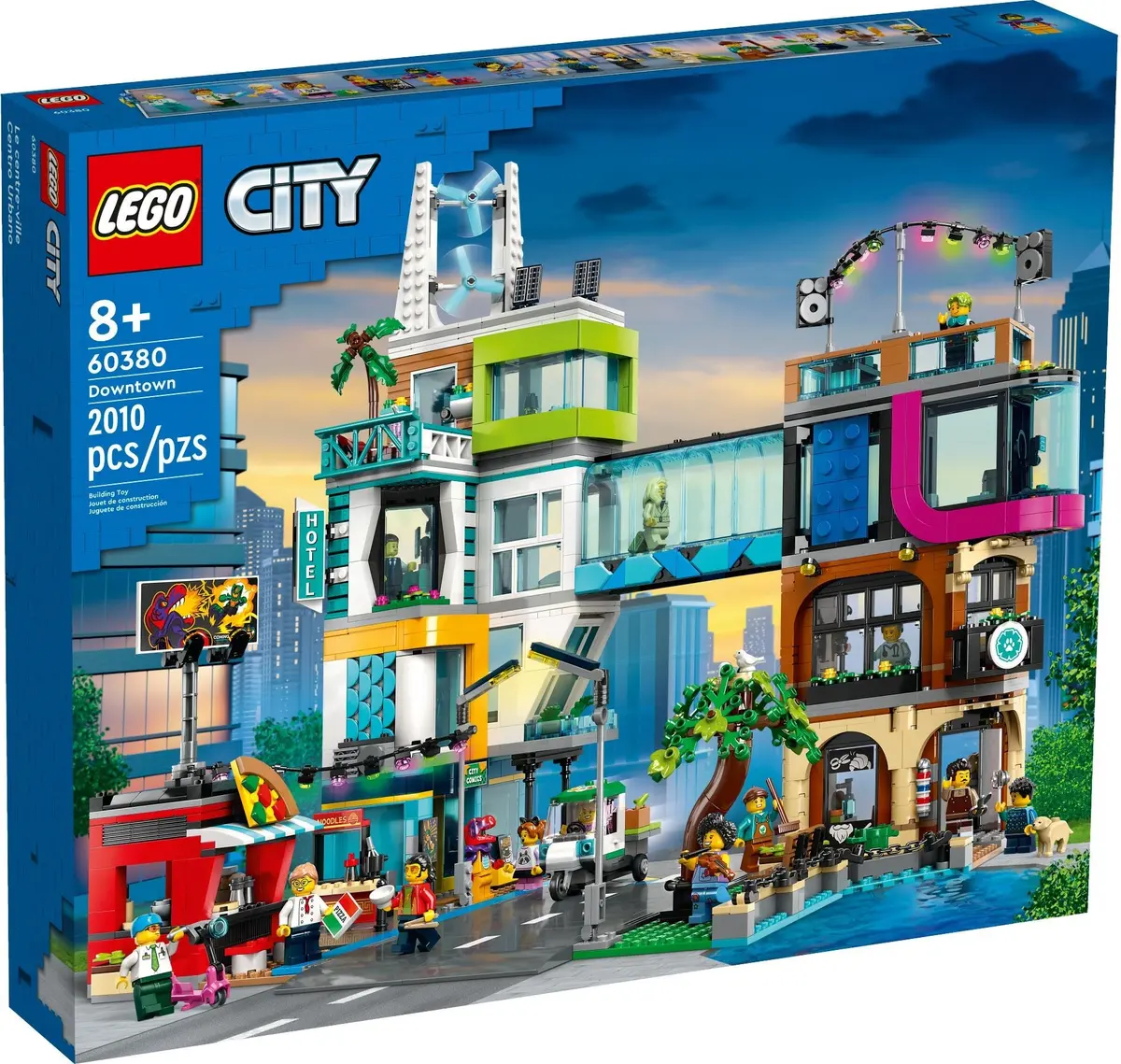 LEGO City 60380 Downtown set, image 2