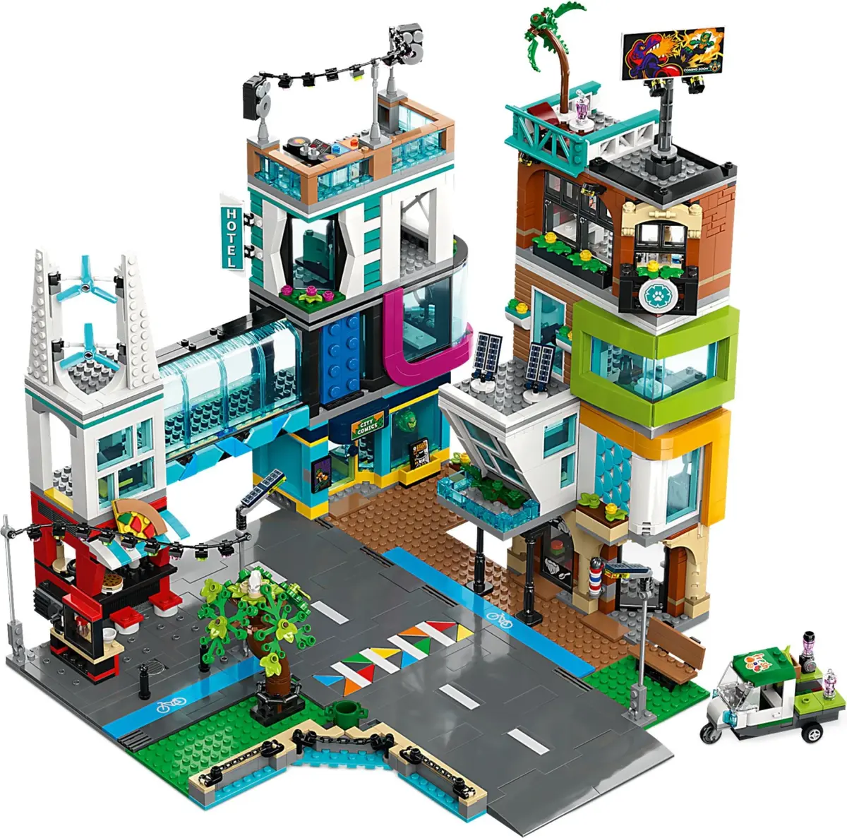 LEGO City 60380 Downtown set, image 4