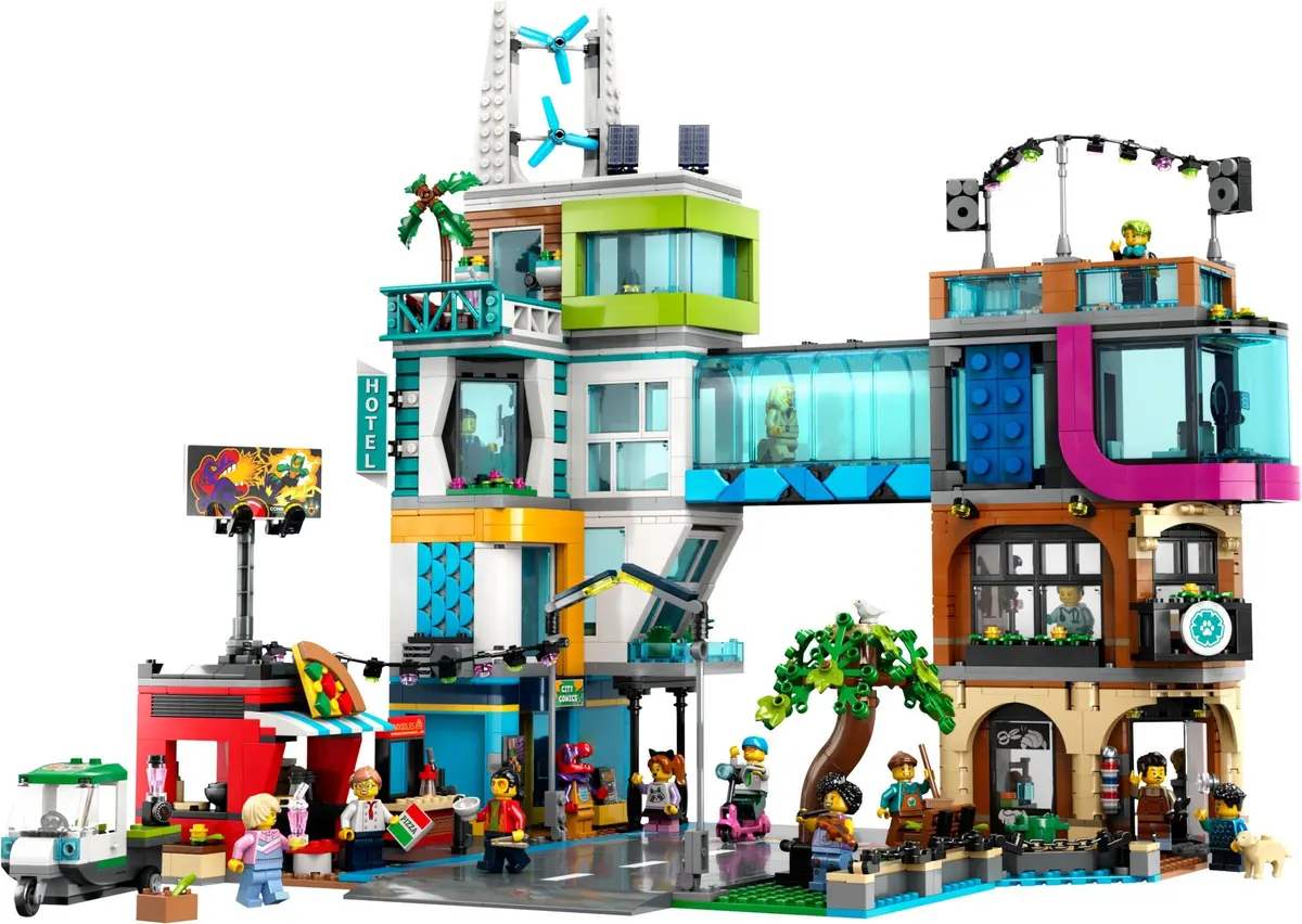 LEGO City 60380 Downtown set