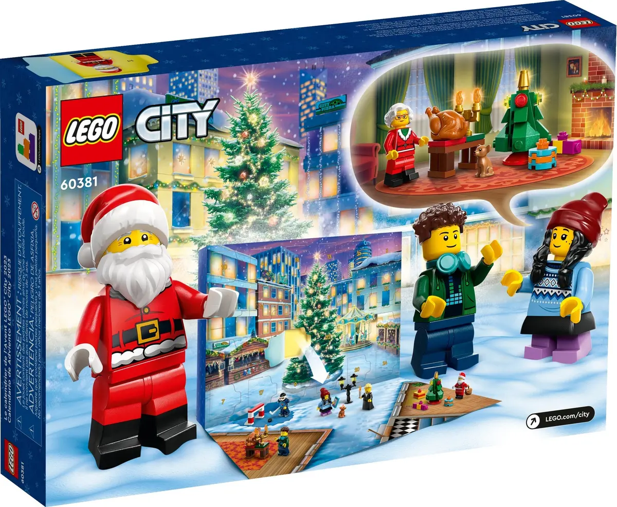 LEGO City 60381 LEGO City Advent Calendar 2023 set, image 3