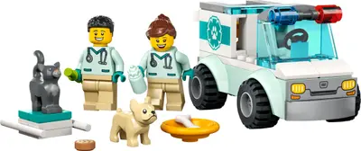 LEGO City 60382 Vet Van Rescue set