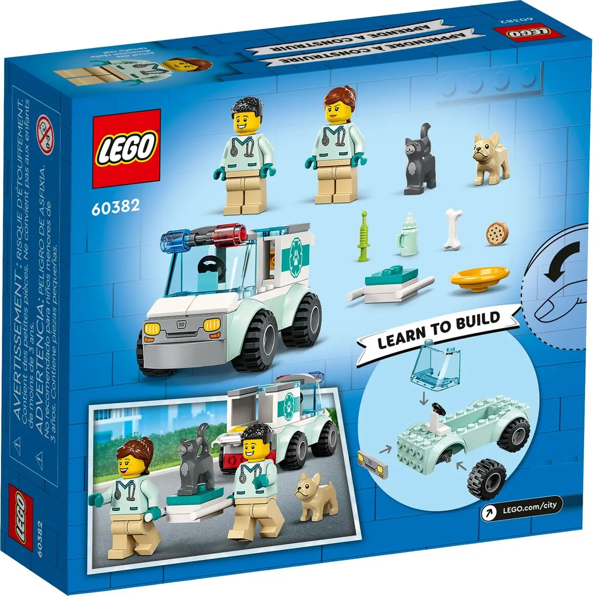 LEGO City 60382 Vet Van Rescue set, image 7