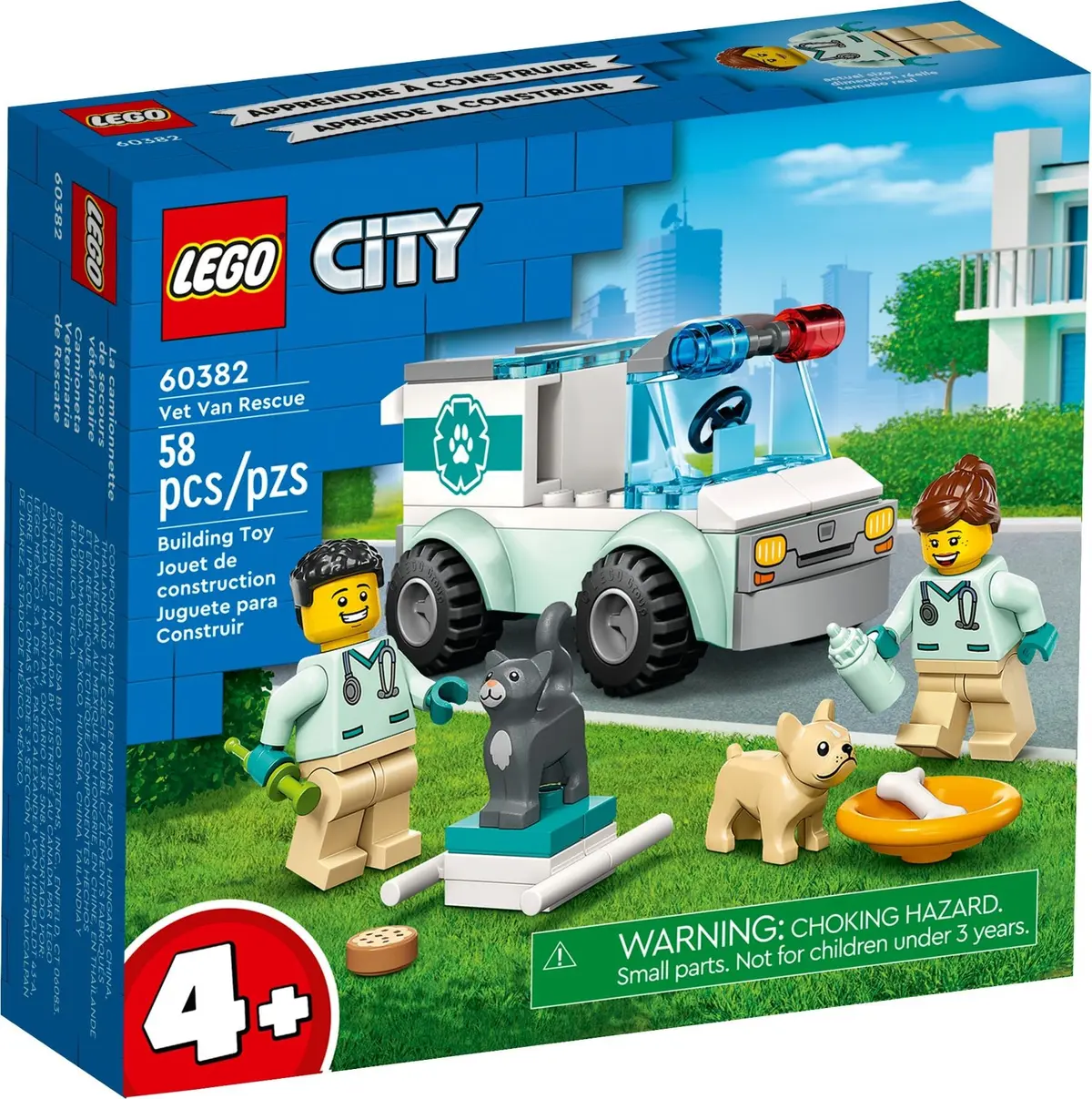 LEGO City 60382 Vet Van Rescue set, image 2