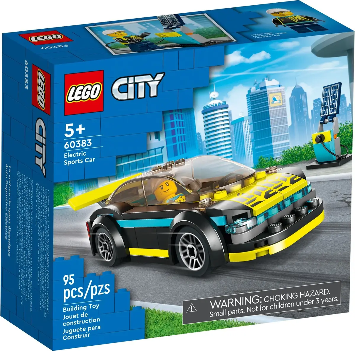 LEGO City 60383 Electric Sports Car set, image 2