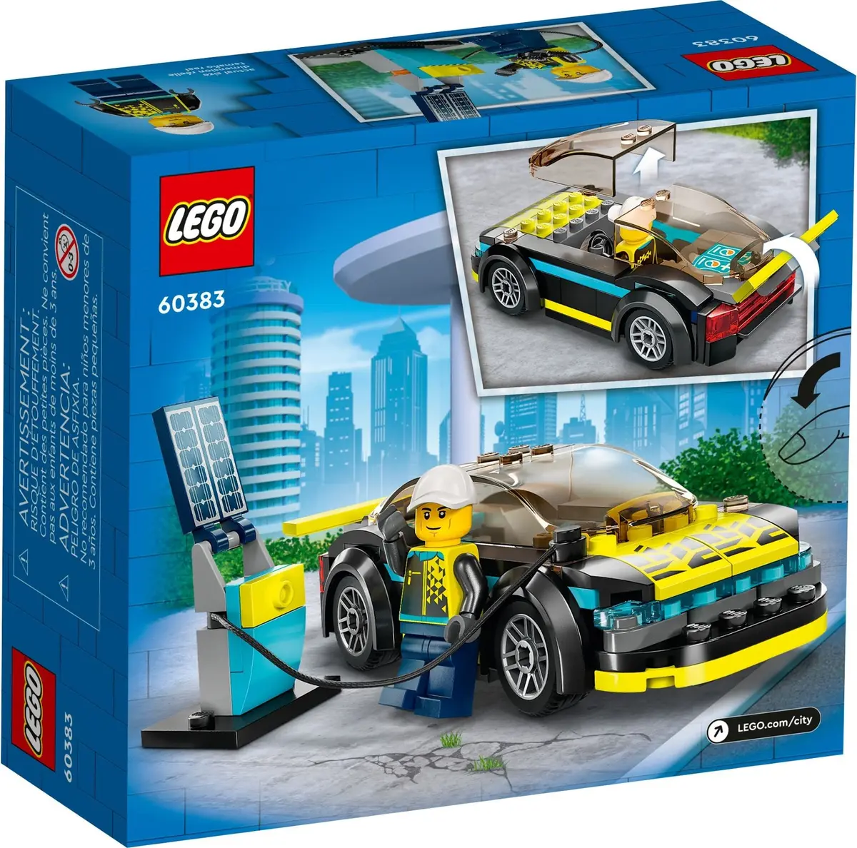LEGO City 60383 Electric Sports Car set, image 6