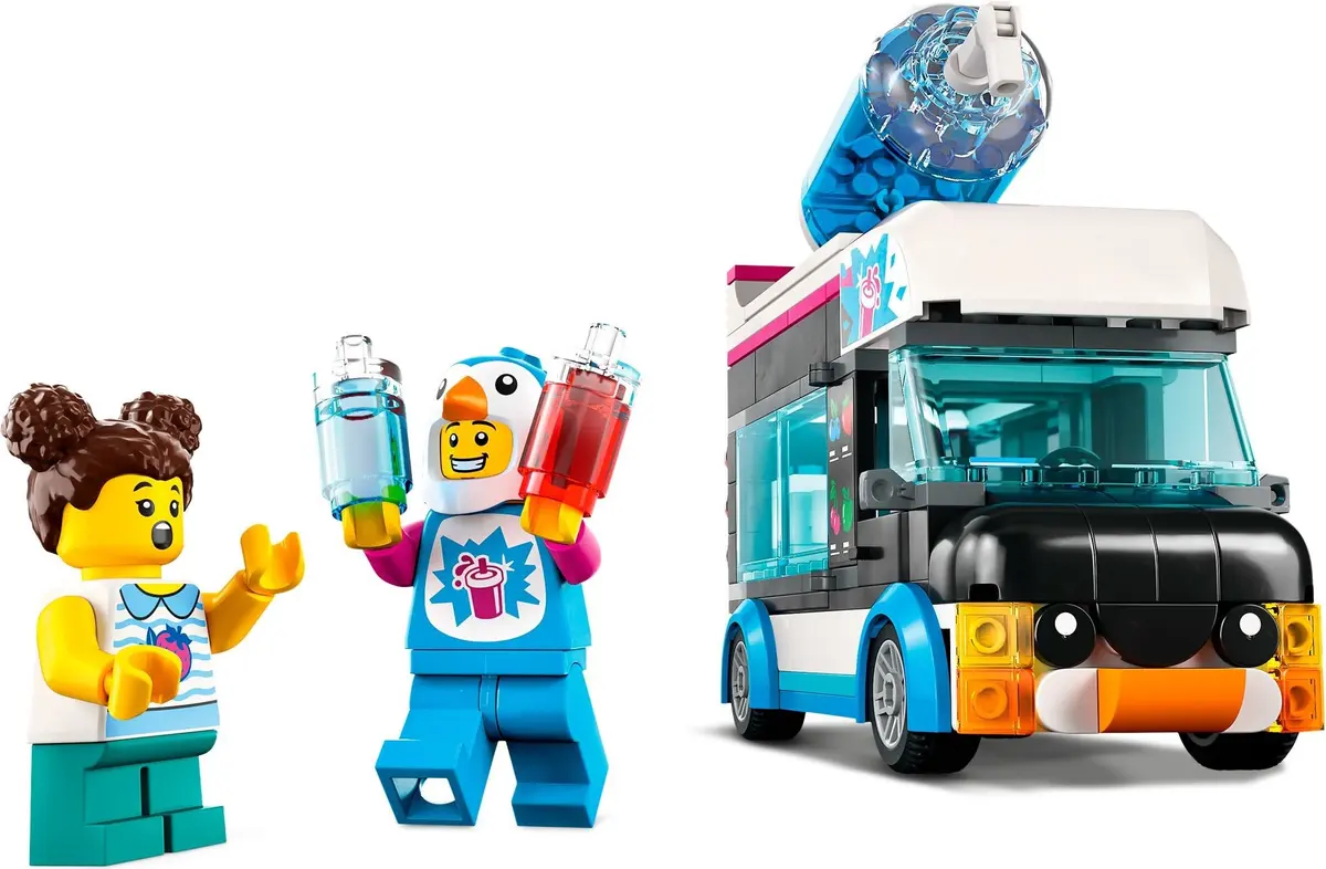 LEGO City 60384 Penguin Slushy Van set, image 4