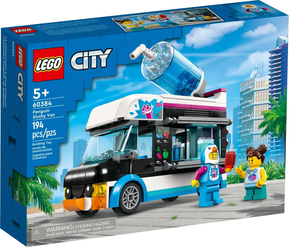 LEGO City 60384 Penguin Slushy Van set, image 2