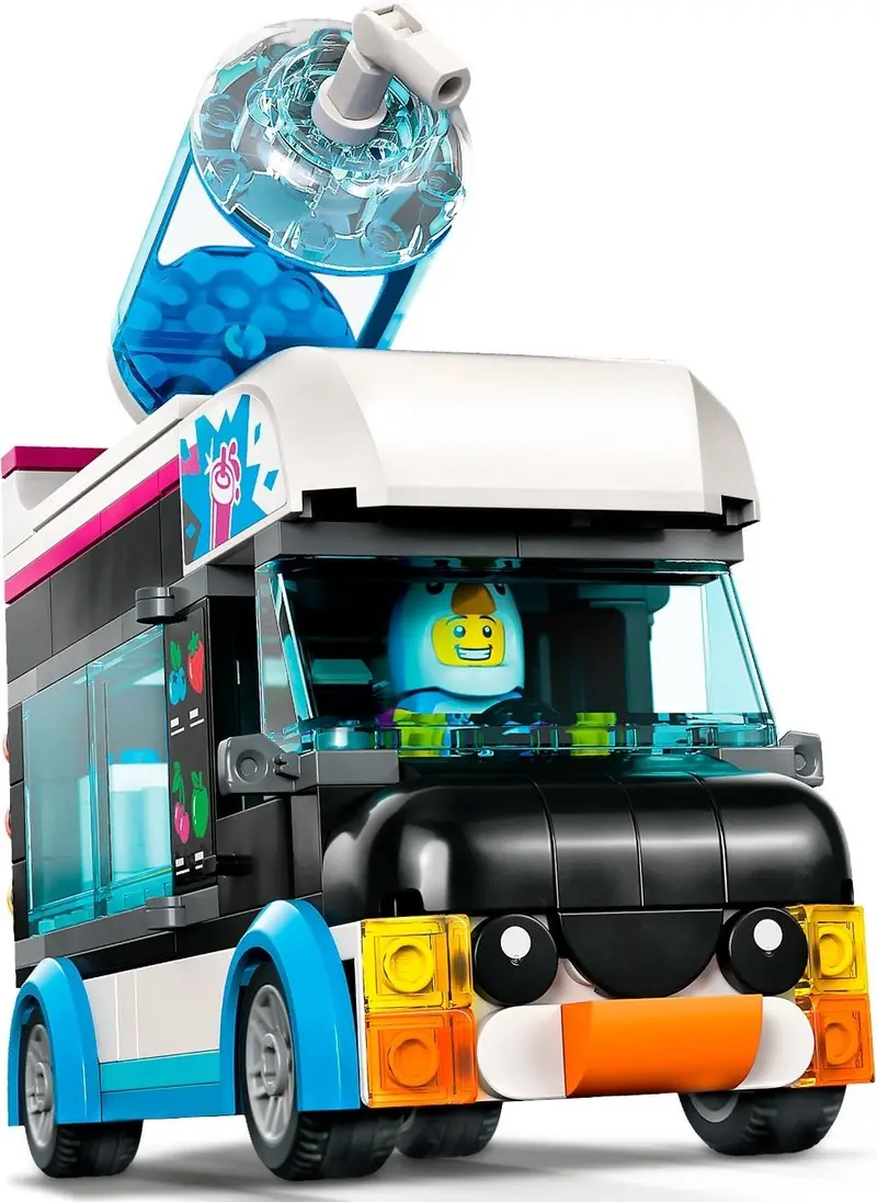LEGO City 60384 Penguin Slushy Van set, image 5