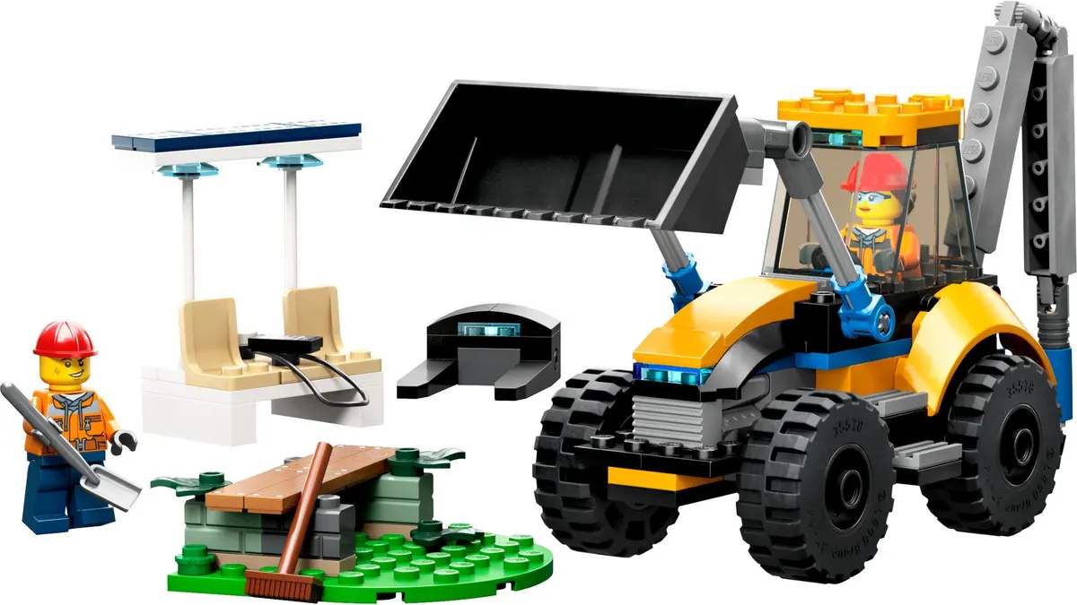 LEGO City 60385 Construction Digger set